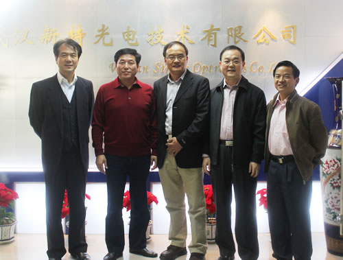 武汉市人民政府副秘书长、武汉市侨联主席一行到我司调研